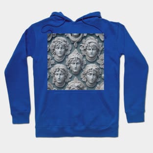 Roman Sculpture Pattern Hoodie